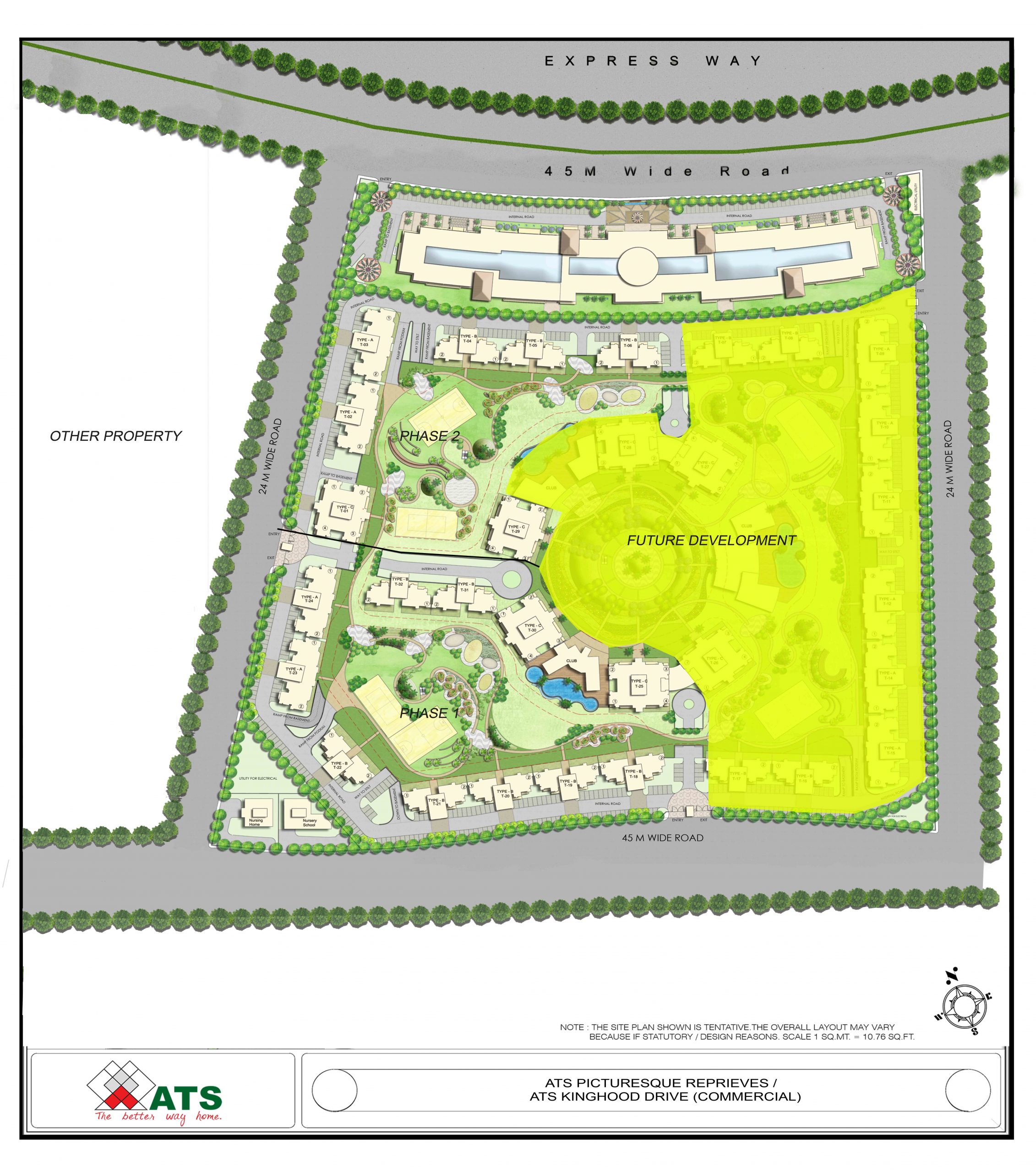 Phase 1 & Phase 2 site plan